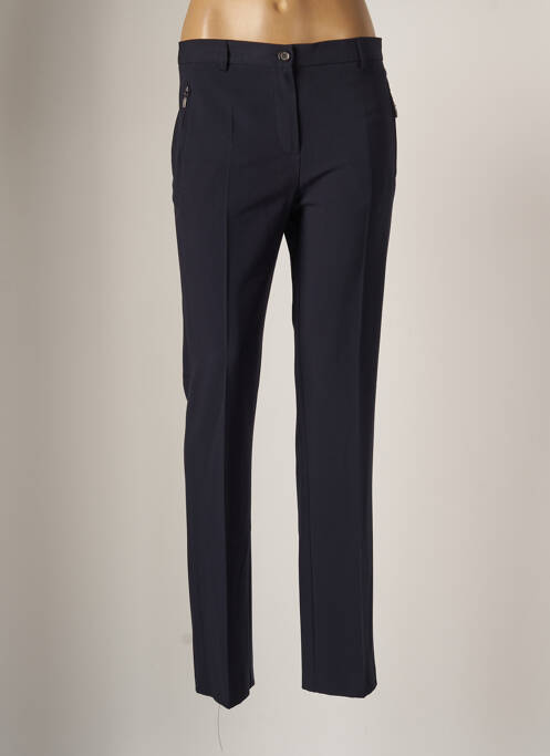 Pantalon droit bleu BRANDTEX pour femme