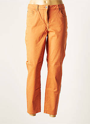 Pantalon 7/8 orange COPENHAGEN pour femme