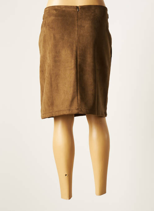 Jupe mi-longue vert THALASSA pour femme