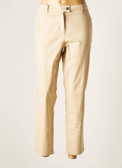 Pantalon 7/8 beige THALASSA pour femme