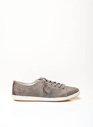 Baskets plateforme plateforme gris LAFEYT homme