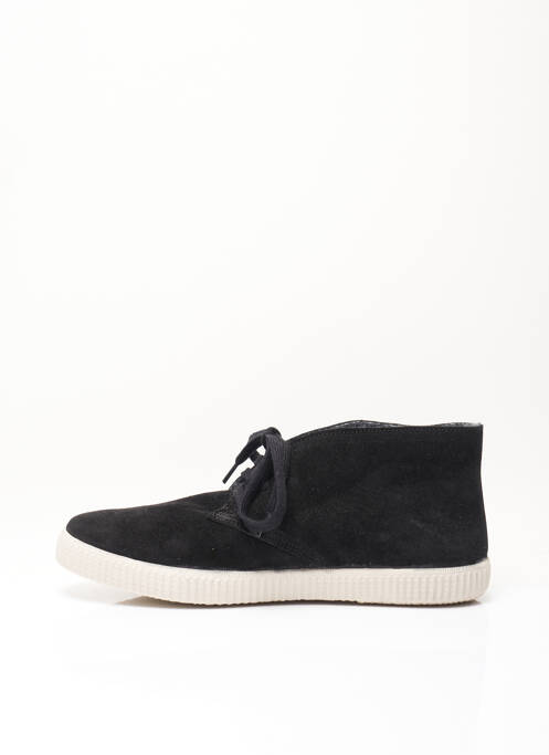 Baskets fourrée plateforme noir VICTORIA garcon