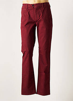 Pantalon chino rouge TELERIA ZED pour homme
