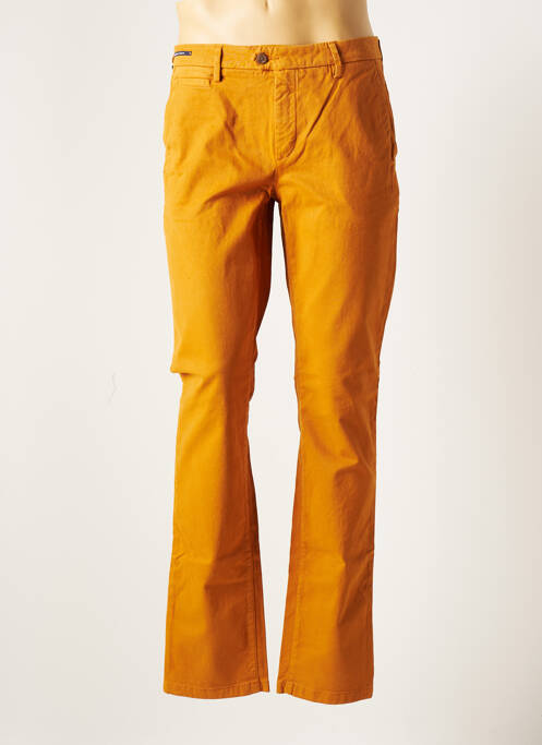 Pantalon chino jaune TELERIA ZED pour homme