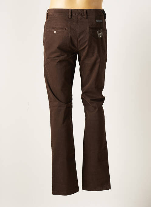Pantalon chino marron TELERIA ZED pour homme