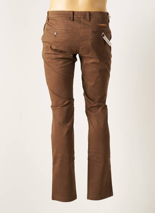 Pantalon chino marron TELERIA ZED pour homme