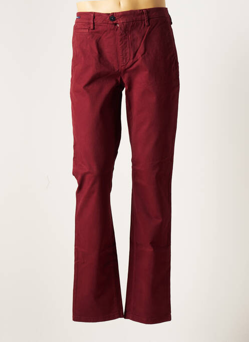 Pantalon chino rouge TELERIA ZED pour homme
