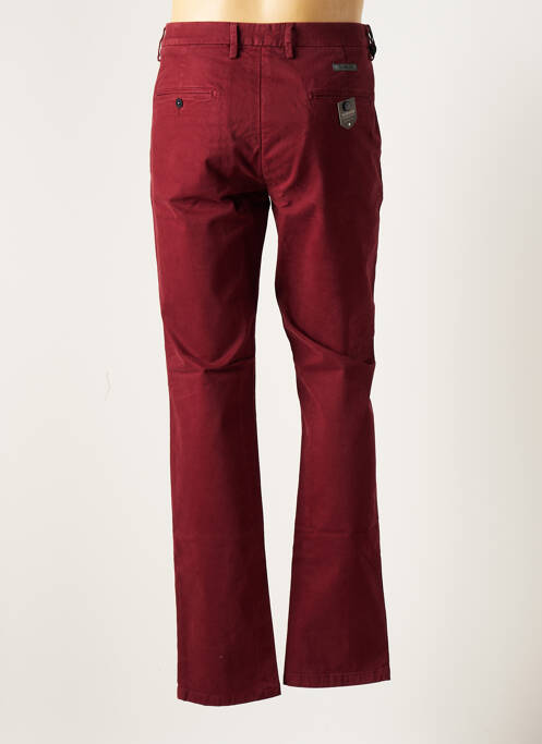 Pantalon chino rouge TELERIA ZED pour homme