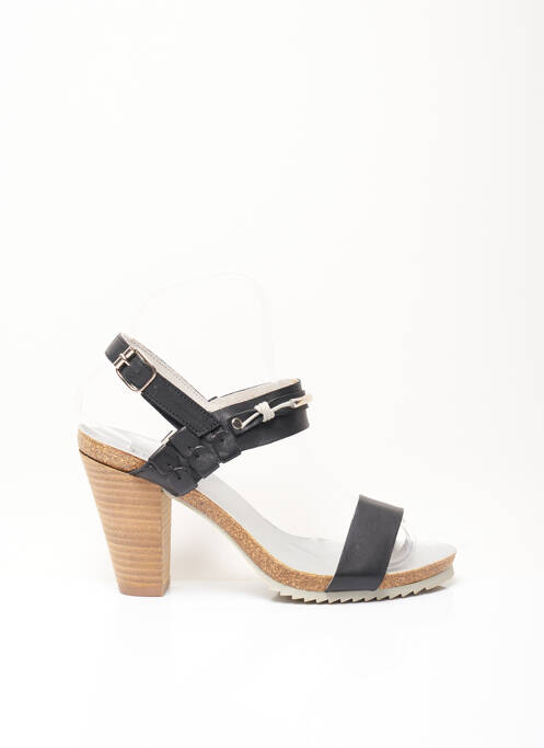 Sandales/Nu pieds noir REGARD pour femme