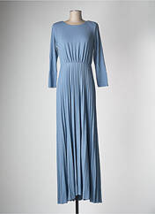 Robe longue bleu CARLA MONTANARINI pour femme seconde vue