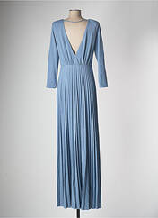Robe longue bleu CARLA MONTANARINI pour femme seconde vue