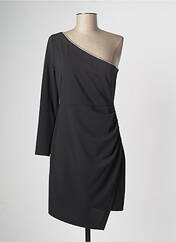 Robe mi-longue noir ANGELA DAVIS pour femme seconde vue