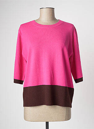 Pull rose CARACTERE pour femme