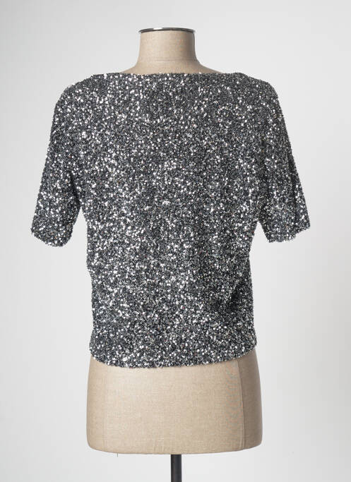 Top gris CARACTERE pour femme