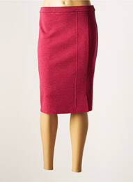 Jupe mi-longue taille normale rose ALDO COLOMBO femme