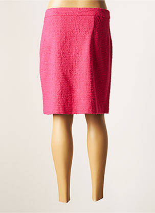 Jupe mi-longue taille normale rose CARACTERE femme