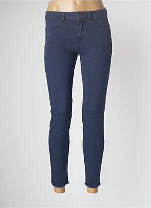 Pantalon slim stretch taille normale bleu CARACTERE femme