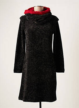 Robe pull noir LO! LES FILLES pour femme
