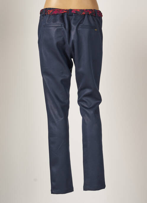 Pantalon droit bleu THALASSA pour femme