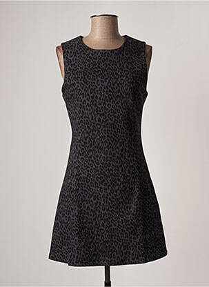 Robe courte sans manche sans manche gris DESIGUAL femme