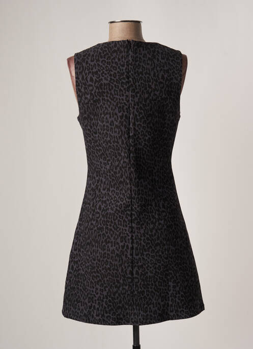 Robe courte sans manche sans manche gris DESIGUAL femme