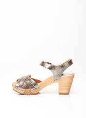 Sandales/Nu pieds gris BOSABO pour femme seconde vue