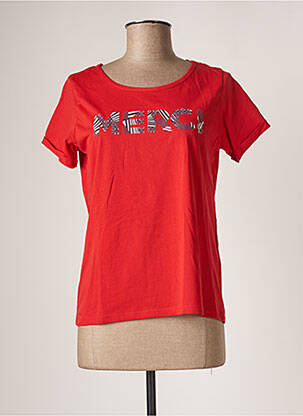 T-shirt rouge LA FIANCEE DU MEKONG pour femme