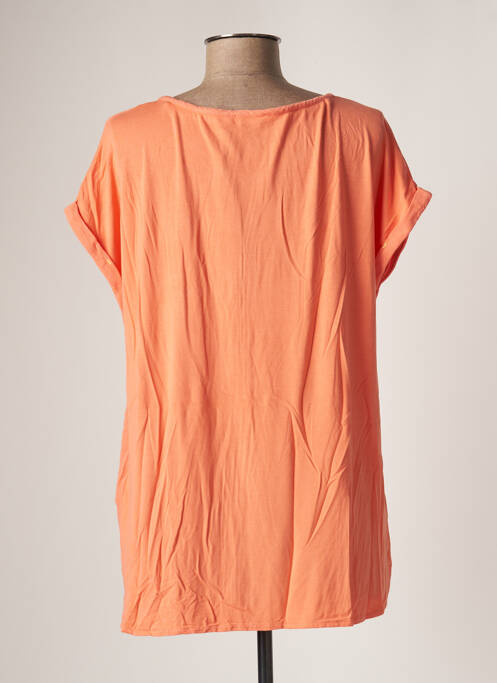 Top orange CECIL pour femme