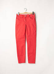 Pantalon slim rouge BRANDTEX pour femme seconde vue