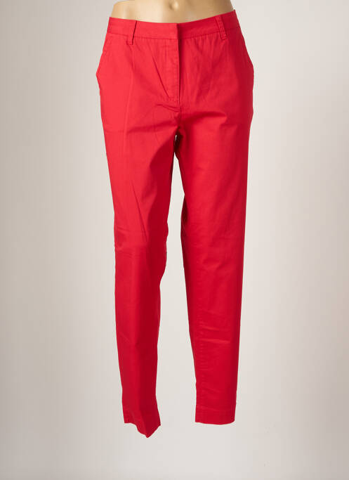 Pantalon chino rouge BRANDTEX pour femme