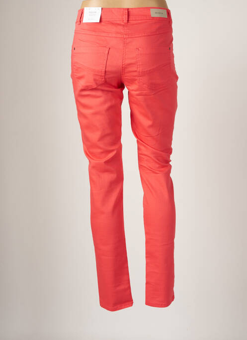 Pantalon slim rouge BRANDTEX pour femme