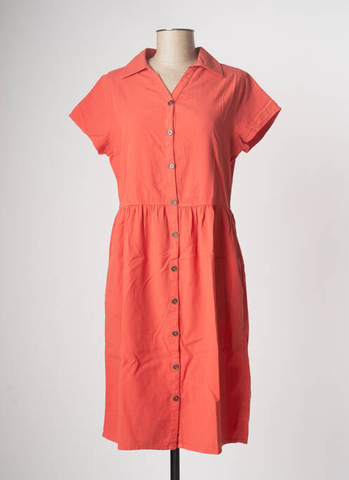 Robe mi-longue orange AGATHE & LOUISE pour femme