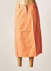Jupe mi-longue orange DIANE LAURY pour femme seconde vue