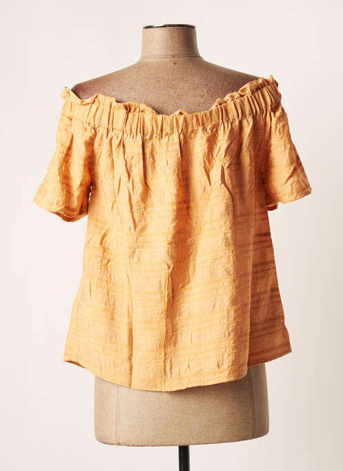 Blouse orange B.YOUNG pour femme