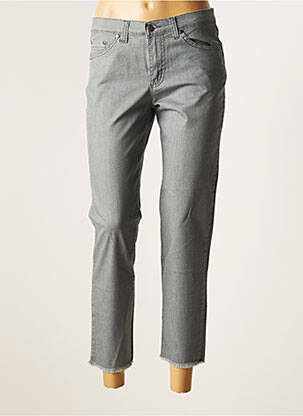 Jeans coupe slim gris WALTRON pour femme