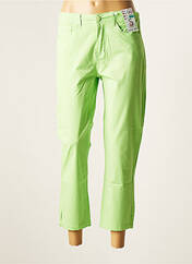 Pantalon 7/8 vert S.QUISE pour femme seconde vue
