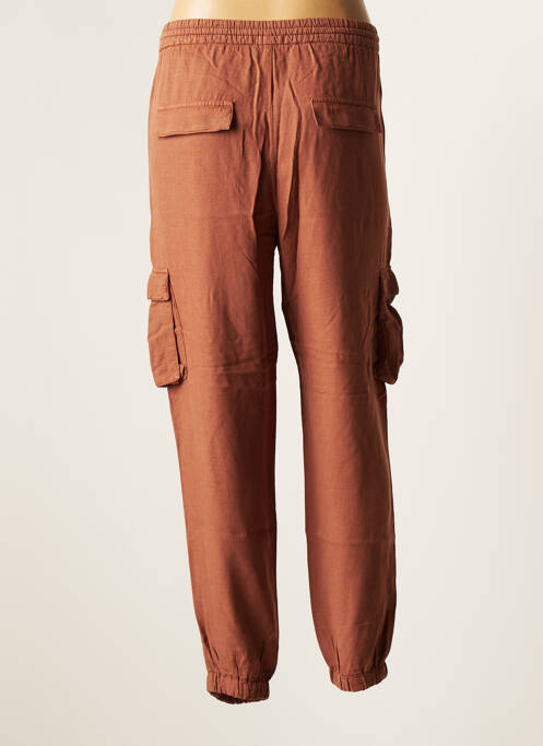 Pantalon cargo marron KANOPE pour femme