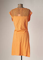 Robe mi-longue orange DEELUXE pour femme seconde vue