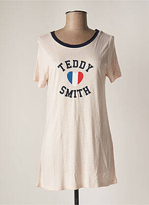 T-shirt rose TEDDY SMITH pour femme