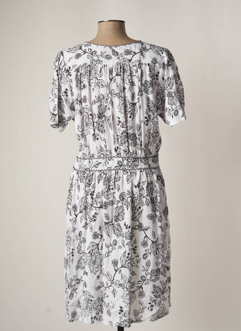 Robe mi-longue blanc DEELUXE pour femme