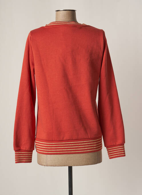 Sweat-shirt orange ONLY pour homme