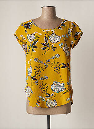 Top jaune ONLY CARMAKOMA pour femme