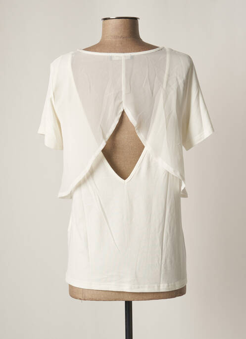 Top beige TEDDY SMITH pour femme