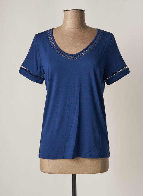 T-shirt bleu LOLA ESPELETA pour femme