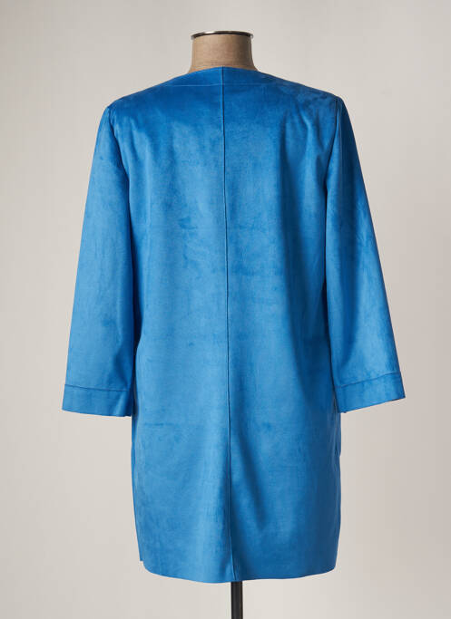Veste casual col rond bleu ONLY femme
