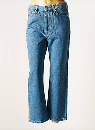 Jeans coupe large bleu F.A.M. pour femme