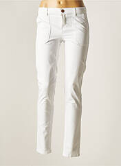 Pantalon chino blanc LOLA ESPELETA pour femme seconde vue