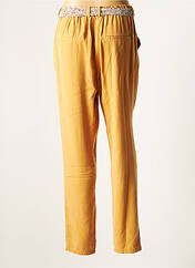 Pantalon chino jaune DEELUXE pour femme seconde vue