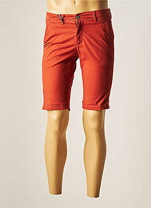 Bermuda stretch taille normale orange TEDDY SMITH homme