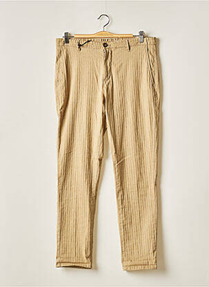 Pantalon chino beige TEDDY SMITH pour homme
